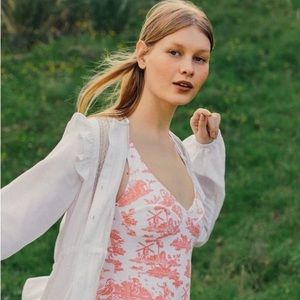Urban Outfitters x Laura Ashley Bridget Toile Bodysuit
